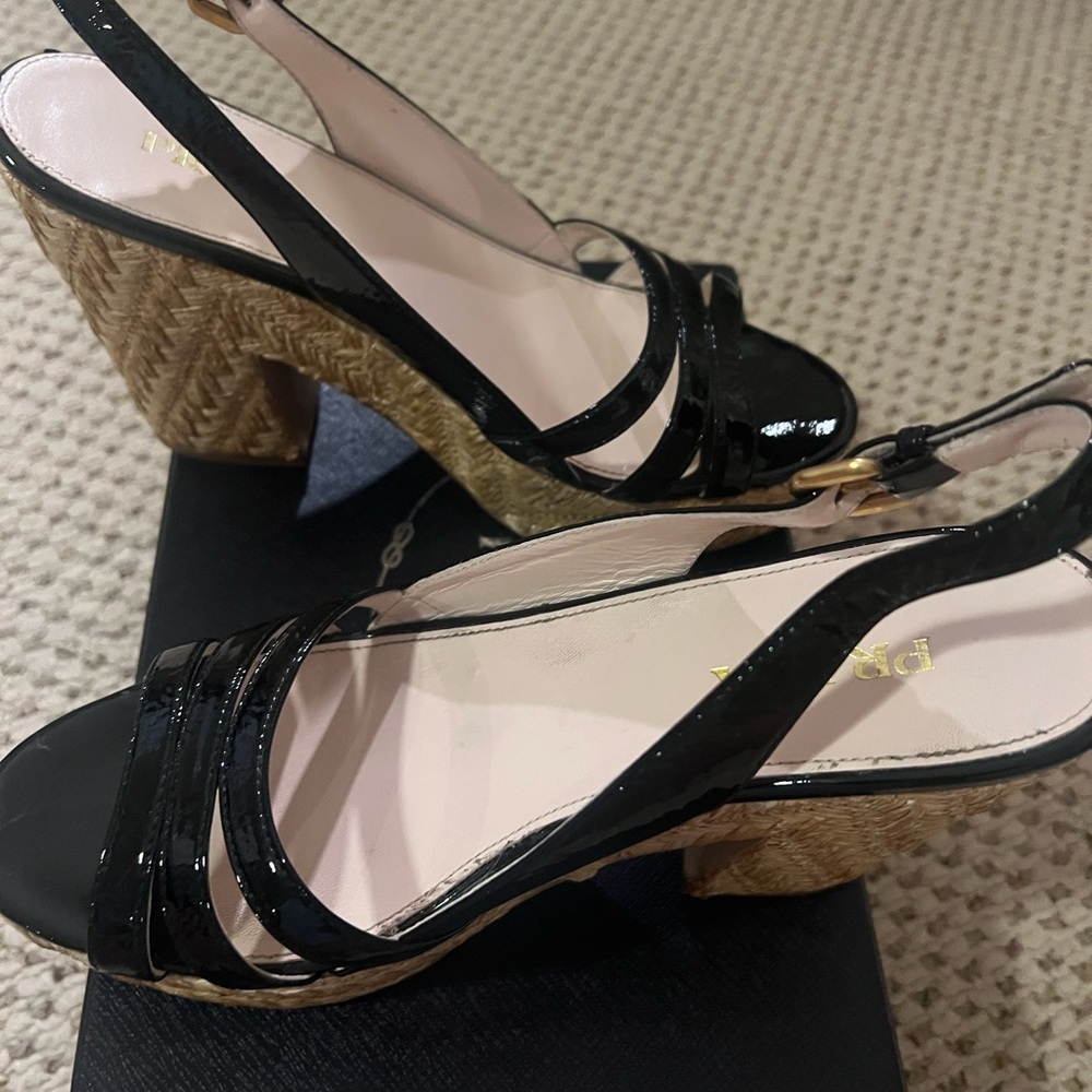 Prada Wedge Sandal - Picture 3 of 7